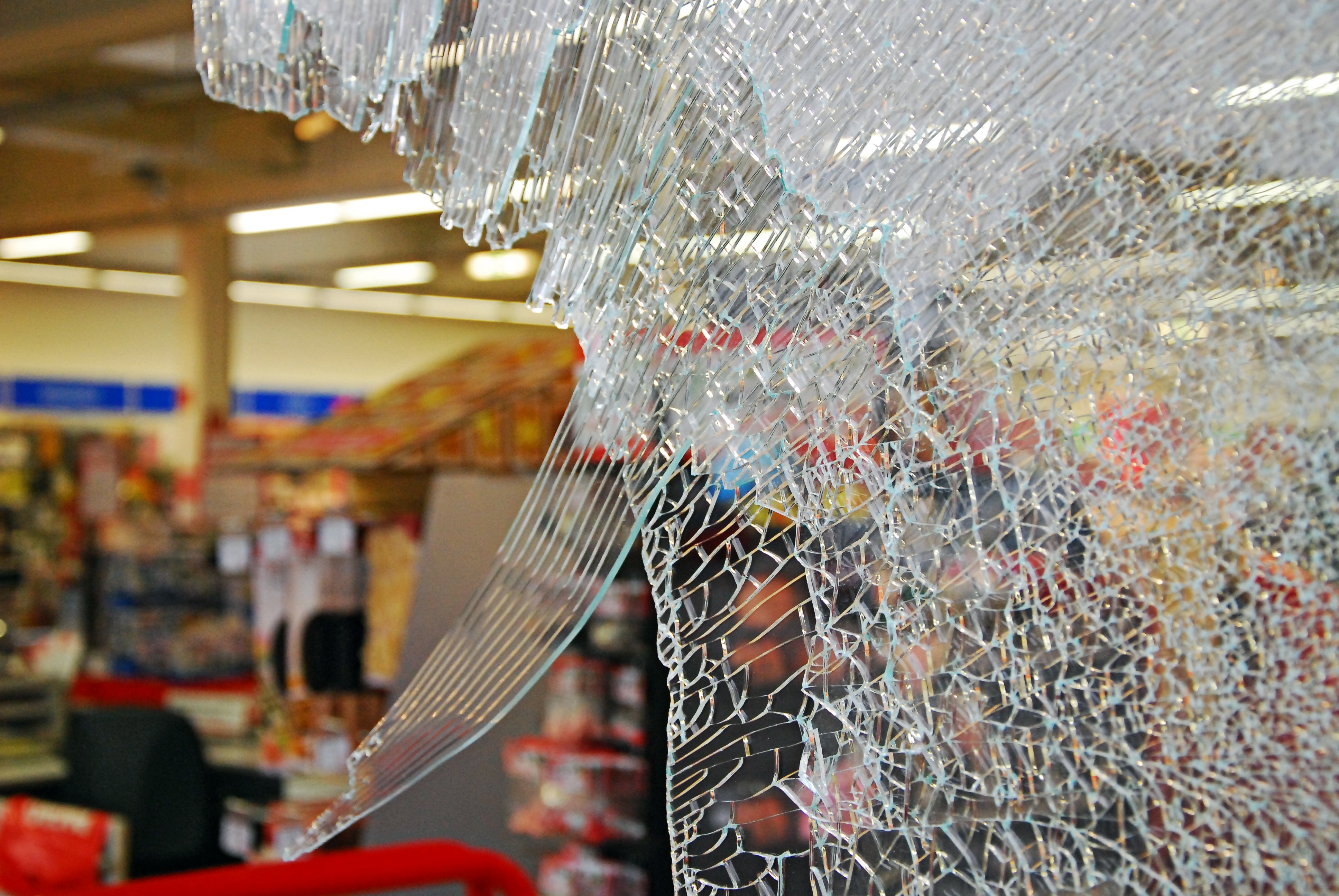Broken glass